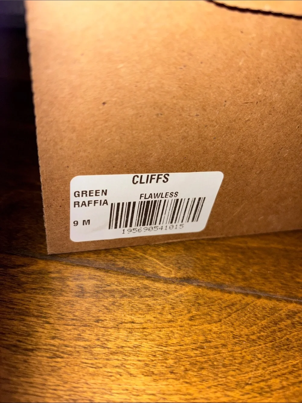 Cliffs FLAWLESS Green Raffia Sz 9 Braided Slide Sandals NIB